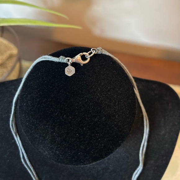 Silpada Sterling Silver, Rose Quartz Pendant, on a Pink Soapstone Necklace - Picture 5 of 5